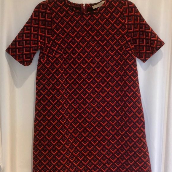 Loft Shift Dress Size XSM Short Sleeve Knit - Picture 3 of 6